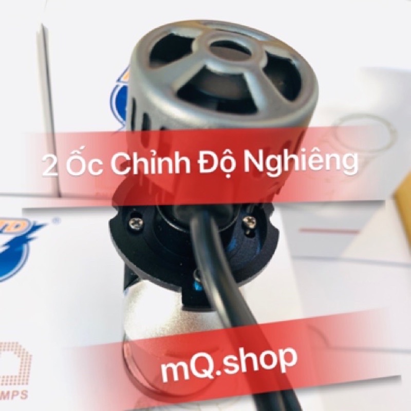 🔥ĐÈN PHA LED BI CẦU M01B MINI💥GOM ÁNH SÁNG CHỐNG CHÓI MẮT💥