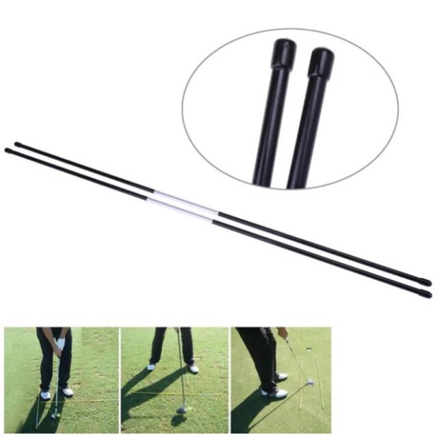 Que định hướng chơi golf tập swing và put chỉnh tư thế lưng chuẩn dụng cụ tập golf tại nhà QH002