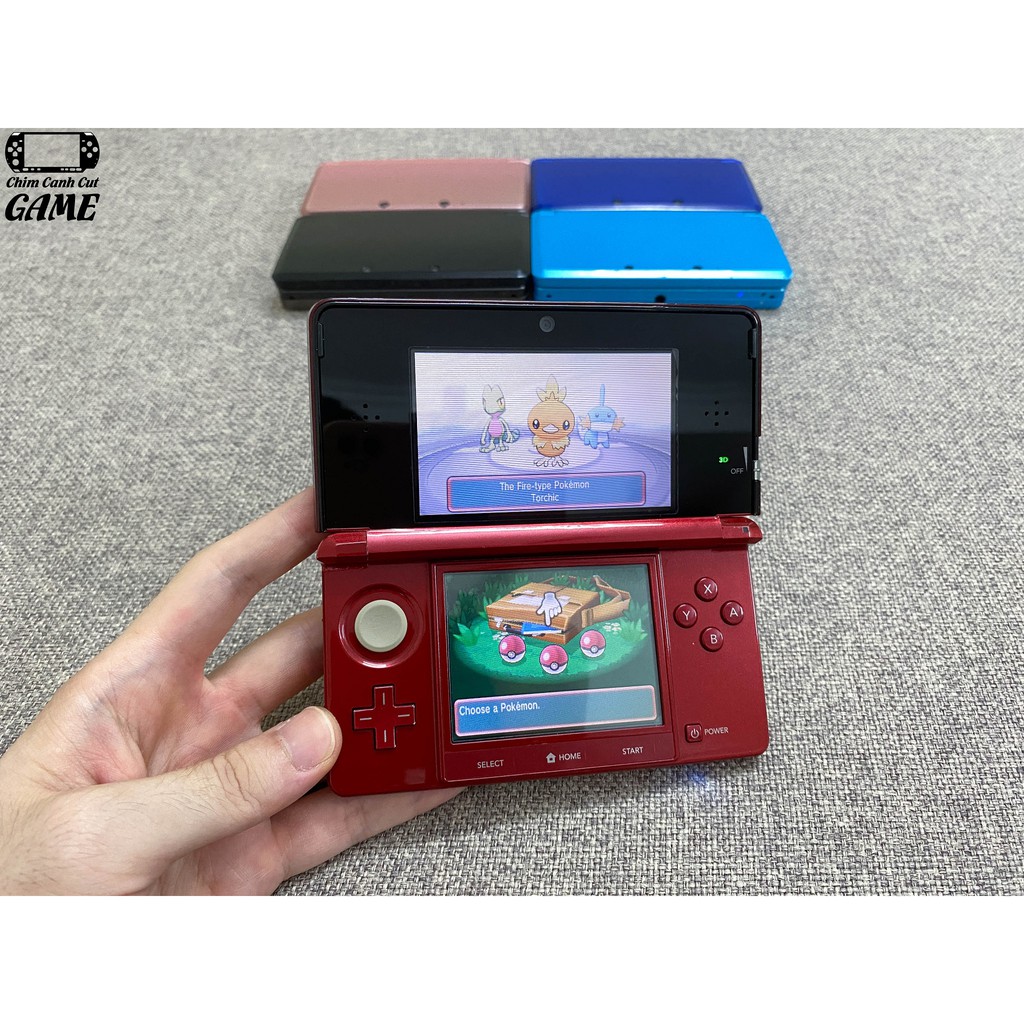 Máy Nintendo 3DS (Miễn phí cóp Game, Phụ kiện đầy đủ)