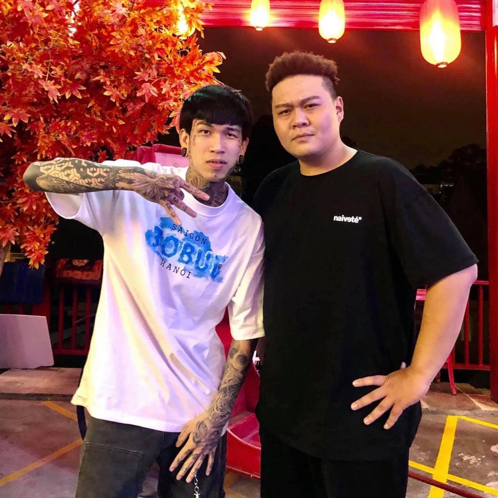 Áo thun nam nữ unisex tay lỡ form rộng - Áo thun form rộng Oversize trơn cao cấp AOSSI BOBUI MÂY