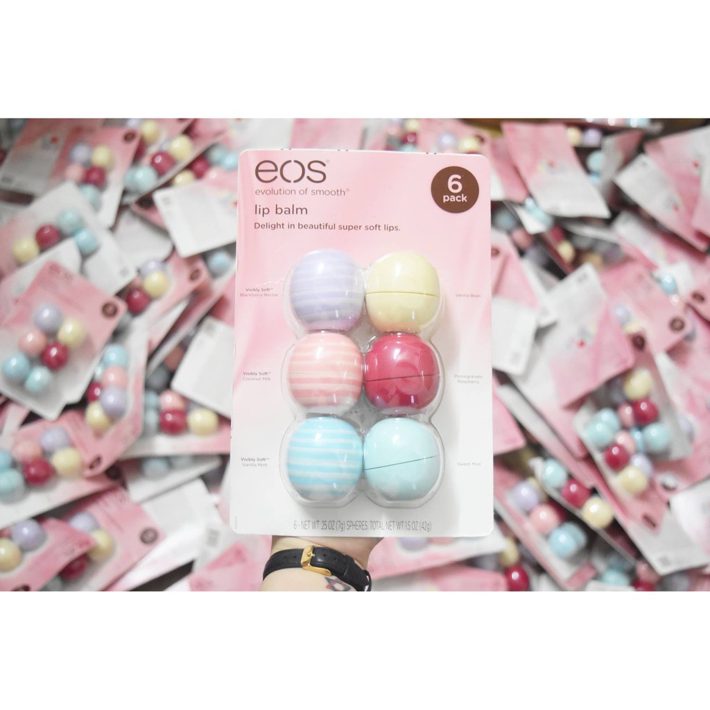 Son Trứng Dưỡng Môi EOS Evolution Of Smooth Lip Balm