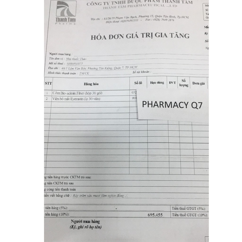 Bioacimin Fiber Cốm bổ sung men vi sinh và chất xơ, Đặc chế dành riêng cho trẻ táo bón