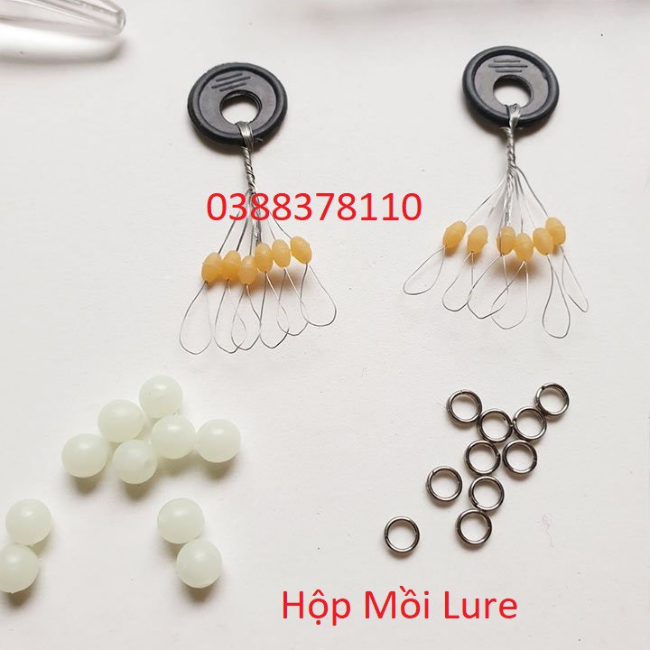 Hộp Mồi Câu Lure Gồm Mồi Muỗi, Hạt Gạo Thần Kỳ Và Các Phụ Kiện Câu Lure - 1