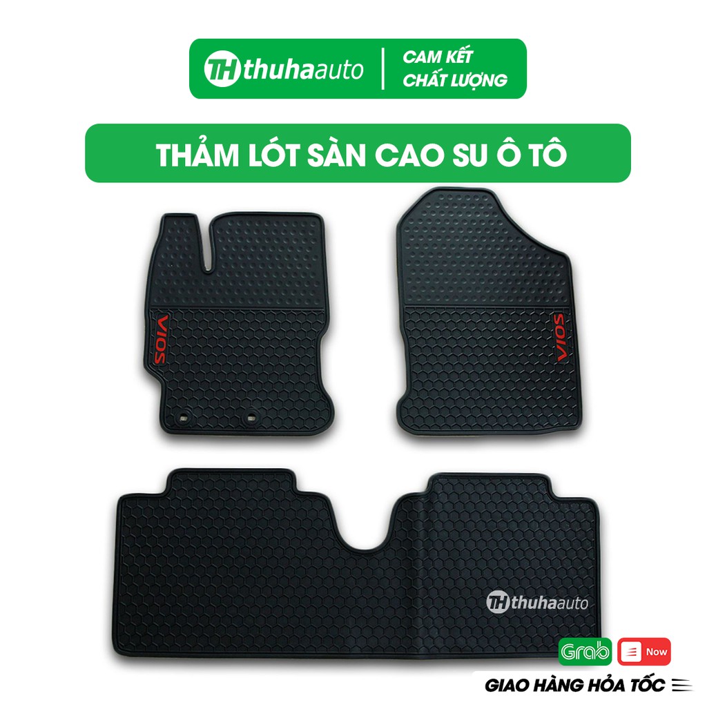 Thảm lót sàn cao su đúc cho xe toyota- VIOS 2014-2020.