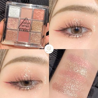 Phấn Mắt DIKALU COCO VENUS Nhũ 9 Ô
