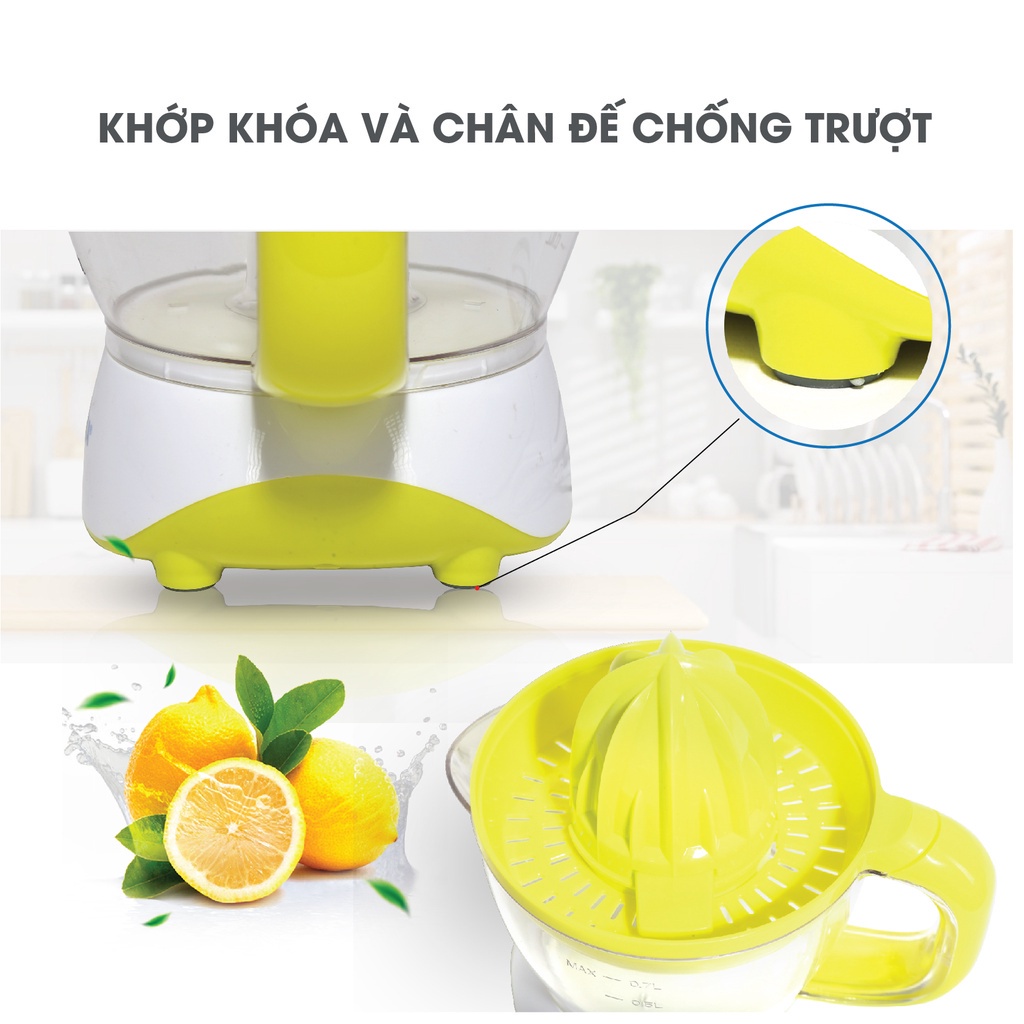 Máy Vắt Cam , Khánh An Đồ Gia Dụng Online , Dung Tích 700ml MTK-3307 , Vắt Cam Tự Động , An Toàn , Dễ Lau Chùi