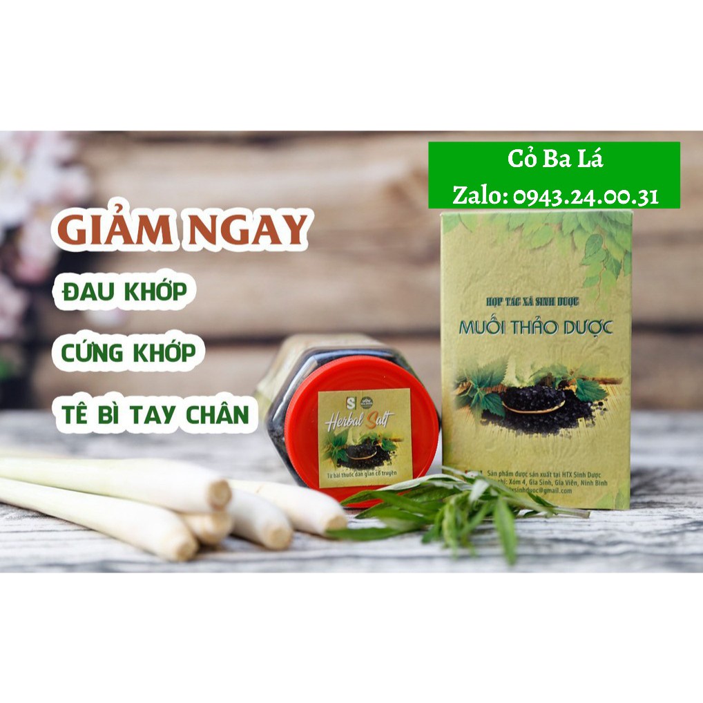 Muối Ngâm Chân Thảo Dược cao cấp - lưu thông khí huyết, an thần ngủ ngon, thải độc cơ thể, giảm nhanh đau xương khớp