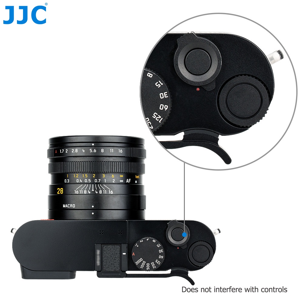 Tay cầm JJC TA-Q2 bằng kim loại và da sợi nhỏ cảm giác thoải mái thích hợp cho máy ảnh Leica Q2