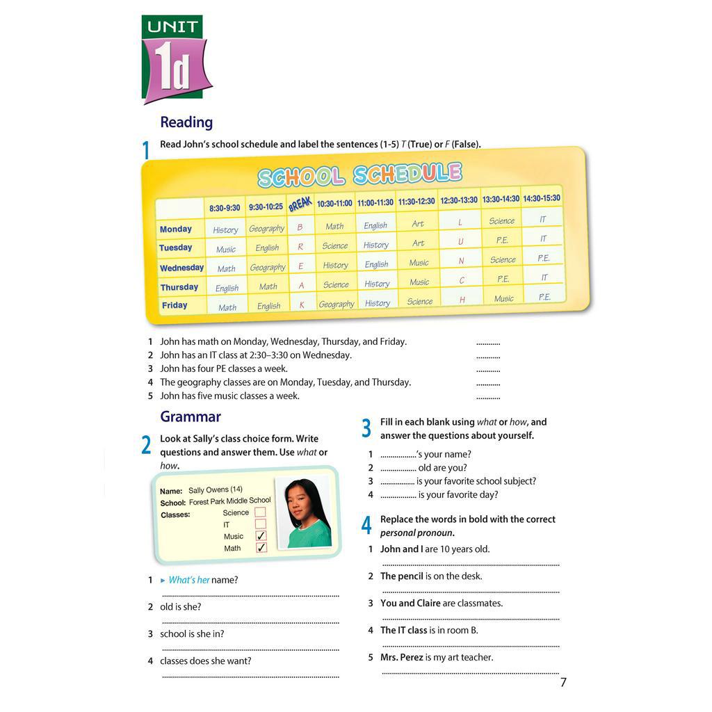 Sách - DTPbooks - Access Grade 6 Workbook
