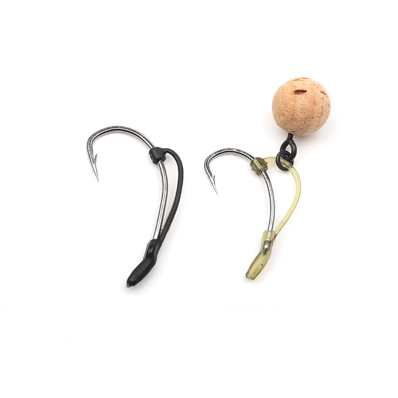 Set 10 Phụ Kiện Gắn Lưỡi Câu Cá Màu Đen