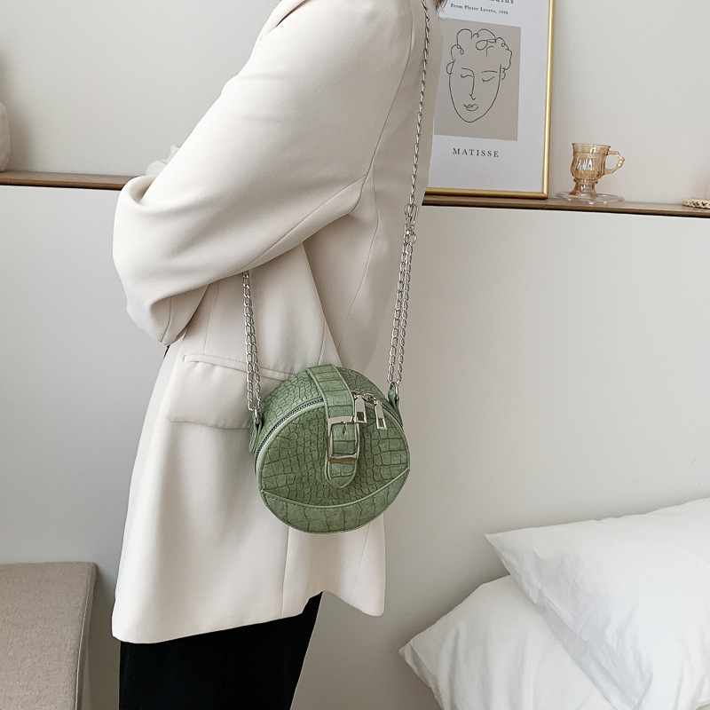 Túi Xách Nữ Đeo Chéo Dây Mắc Xích Thời Trang