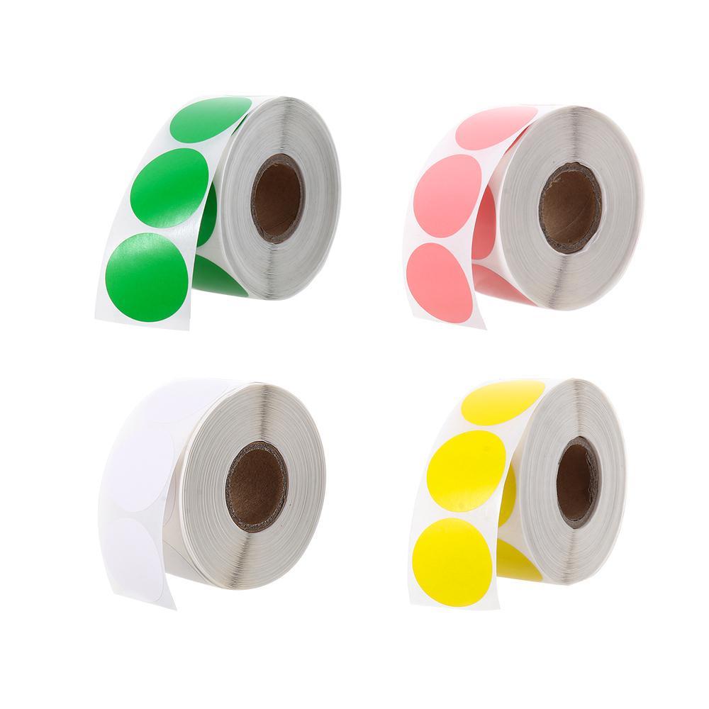 Nhãn Dán Nhiệt Hình Tròn In Logo DIY Dành Cho Văn Phòng