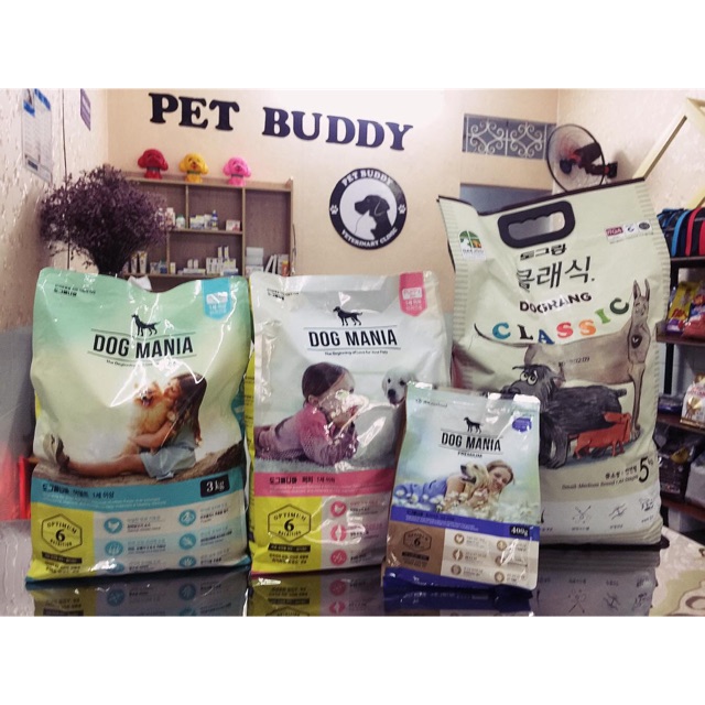 Dog mania- Thức ăn hạt cho chó mọi lứa tuổi