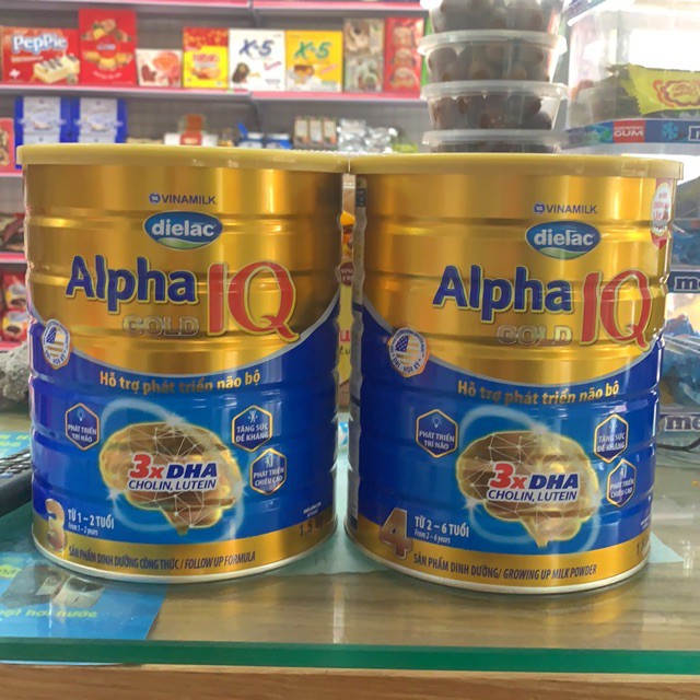 [ AN TOÀN CHO BÉ ] Sữa bột Vinamilk Dielac Alpha Gold Step 4 từ 2 - 6 tuổi 900g