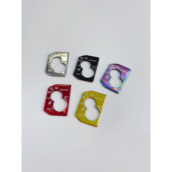 Tem dán khoá nhôm xe Vario 125 đời 2018-2020, WinnerX V1 bảo vệ chống trầy ổ khoá