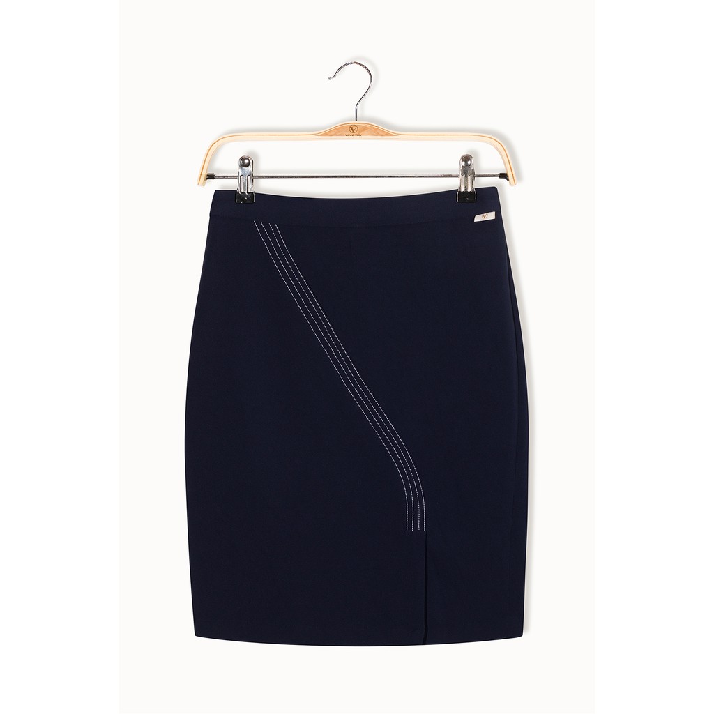 Chân váy ôm diễu chỉ LAMER O62F20Q001 (Nhiều màu) | BigBuy360 - bigbuy360.vn