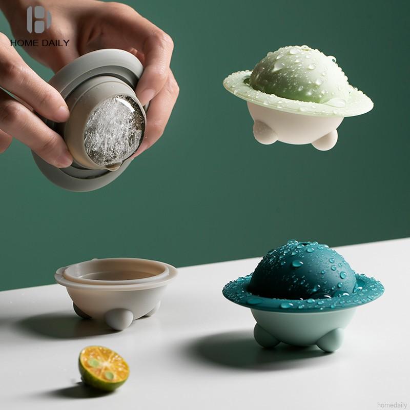Khuôn silicon làm đá tròn tạo hình ufo độc đáo