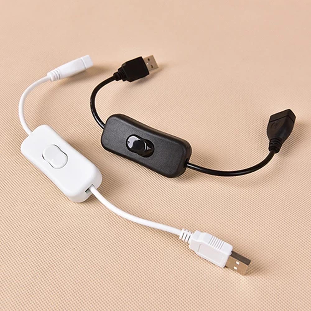 Dây Cáp Mạng Cổng USB Kèm Công Tắc Chất Liệu Đồng Cứng Cáp Nguồn Mở Rộng