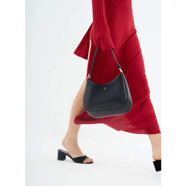 Vascara TÚI HOBO ĐEO VAI QUAI NGẮN - TOT 0082 - MÀU ĐEN