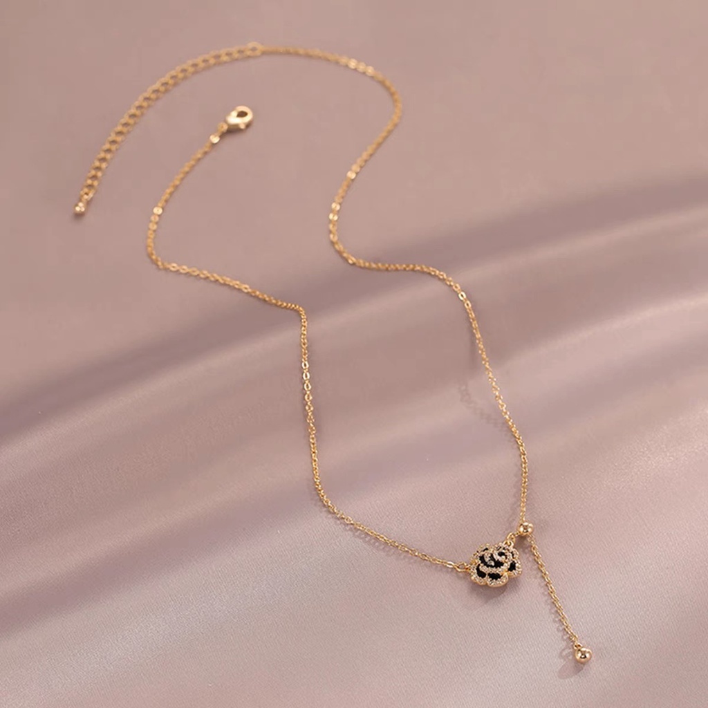 Dây chuyền bạc ý 925 CECY roses - D195 (BẢO HÀNH 12 THÁNG)