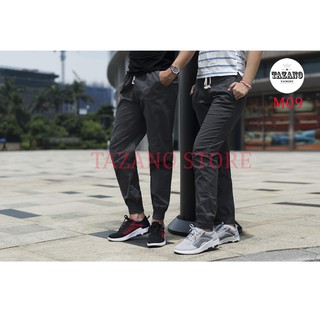 Quần Jogger Kaki Nam - Nữ Co Giãn 4D Hàng Xuất Khẩu (Màu Xám Lông Chuột)