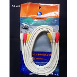 Dây AV 1 Ra 2 Dài 1,8m - Loại đẹp, choseal
