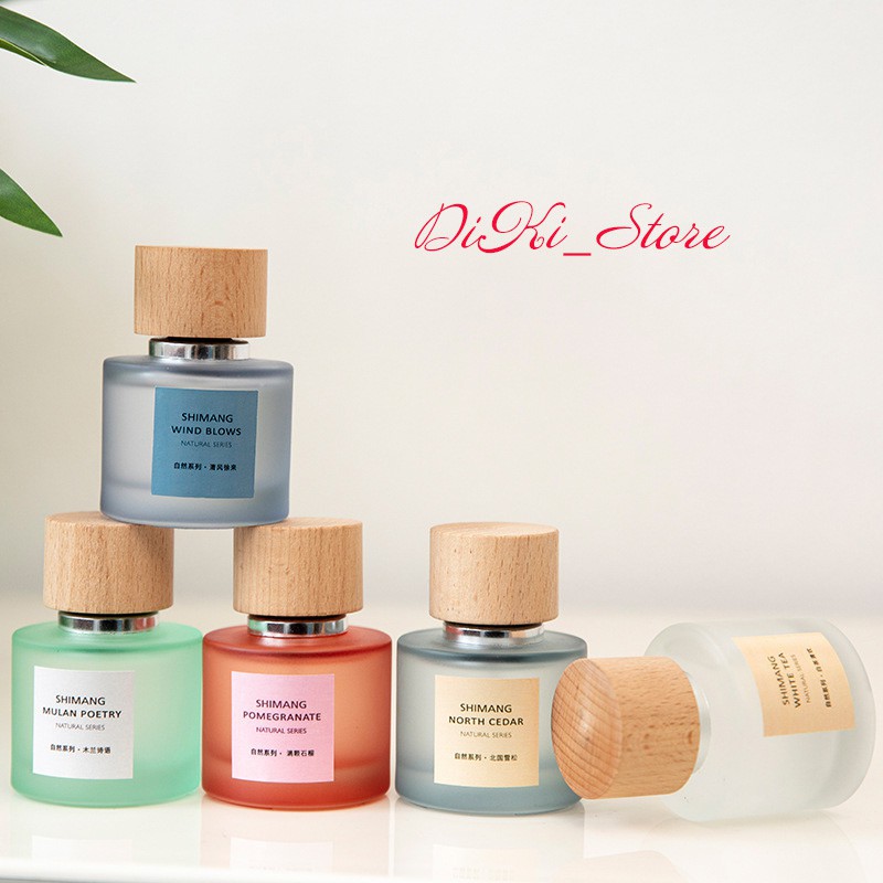 [Shimang mẫu mới] - Nước hoa shimang vỏ mờ nắp gỗ cực sang trọng - 50ml | Thế Giới Skin Care