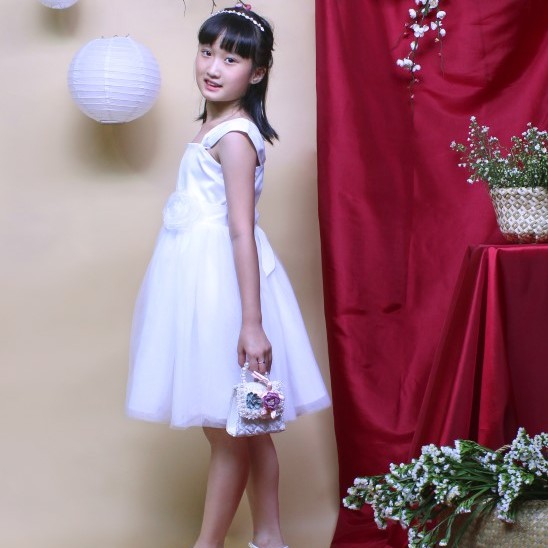 Đầm tiệc thiết kế cho bé gái sang trọng, chất vải mềm, phom dáng thanh lịch- Jadiny