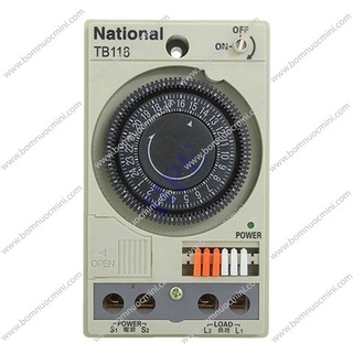 Timer hẹn giờ national tb118 100v-220v
