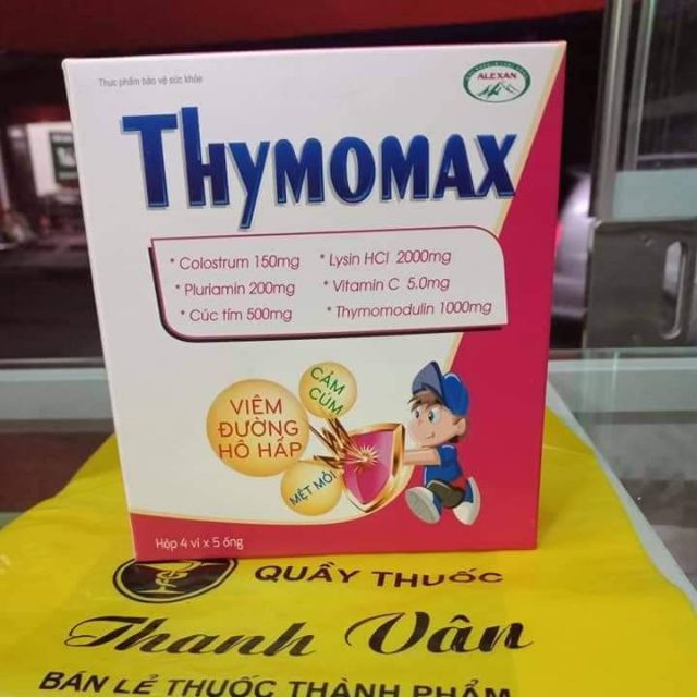 Thymomax- Tăng sức đề kháng cho bé