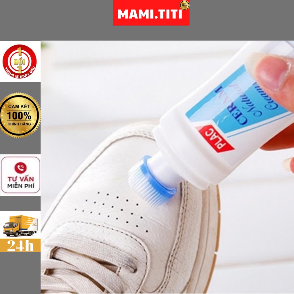 Chai xịt tẩy trắng giày dép, Chính Hãng PLAC xịt túi sách, ghế da oto sạch bay vết bẩn