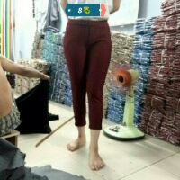 Quần lửng 9 tấc cotton( dây kéo)