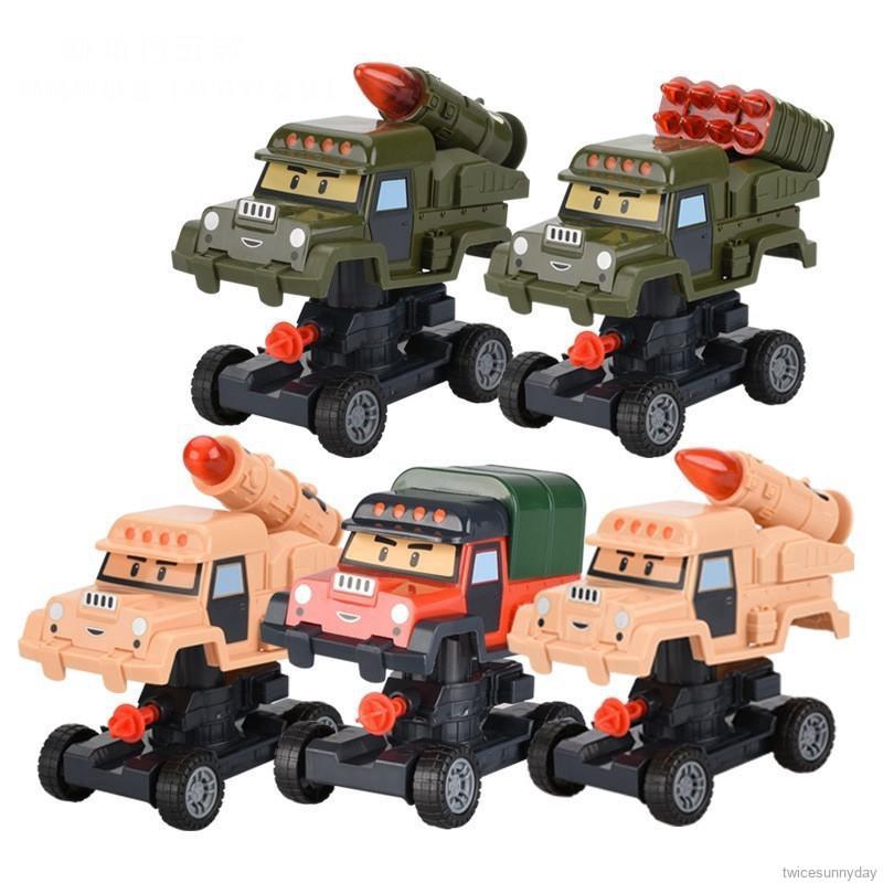 Mô hình xe robot biến hình nhiều hình dáng cho bé