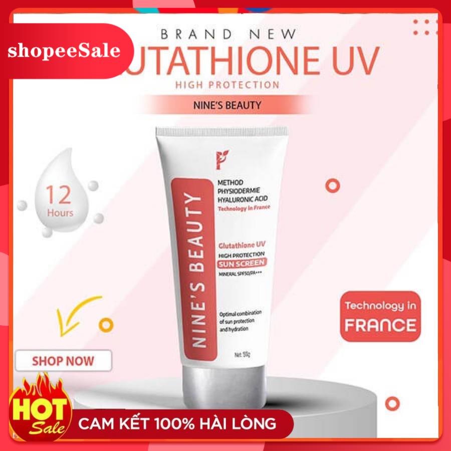 Kem chống nắng sinh học SPF 50+++ dưỡng trắng, cấp ẩm, nâng tông da tự nh