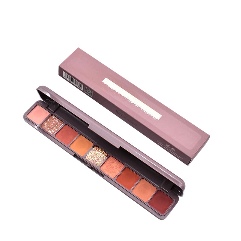 Bảng phấn mắt PFFEE 9 màu lì/nhũ kết hợp trang điểm chống nước lâu trôi