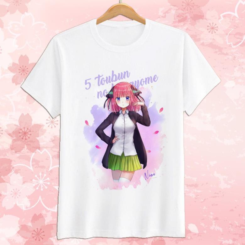 Áo thun Gotoubun no Hanayome Nino CODE33