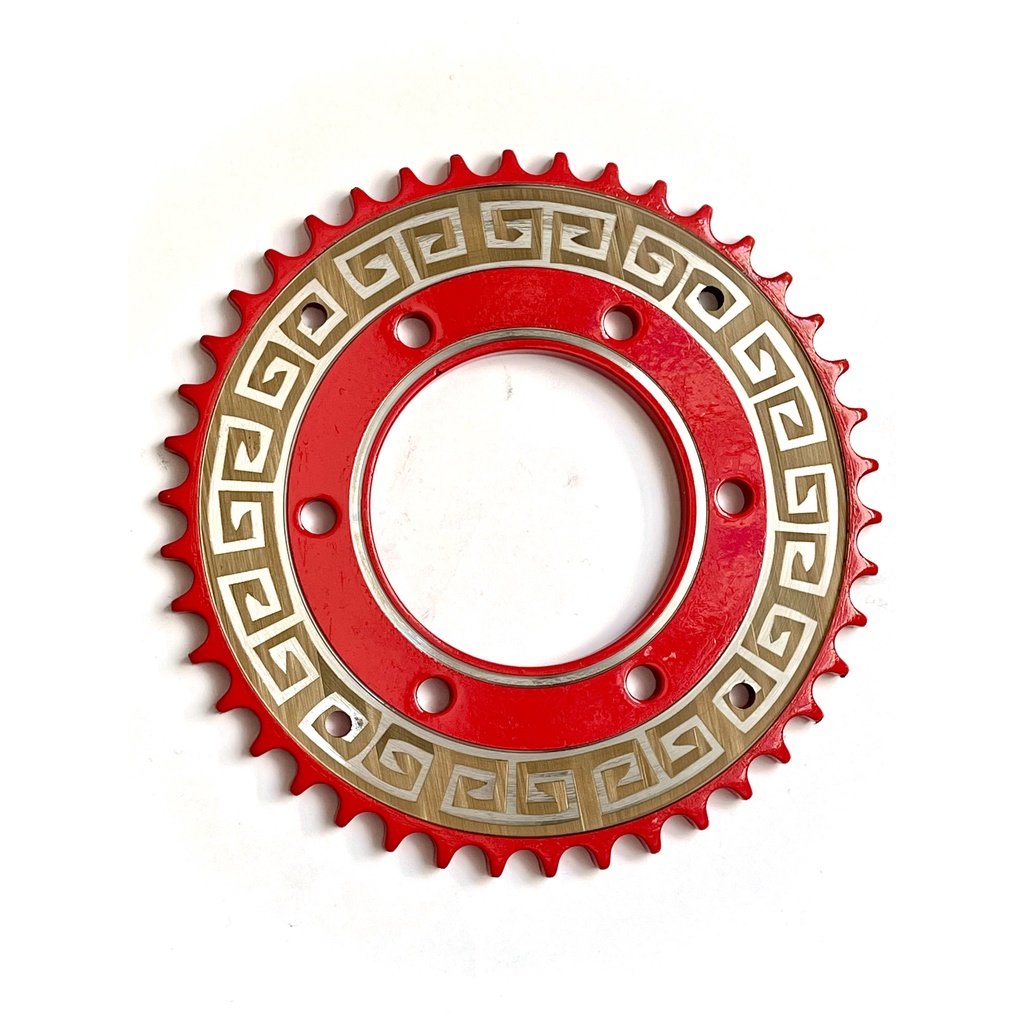 Nhông Sên Dĩa Exciter 150- Mãu dĩa sọc