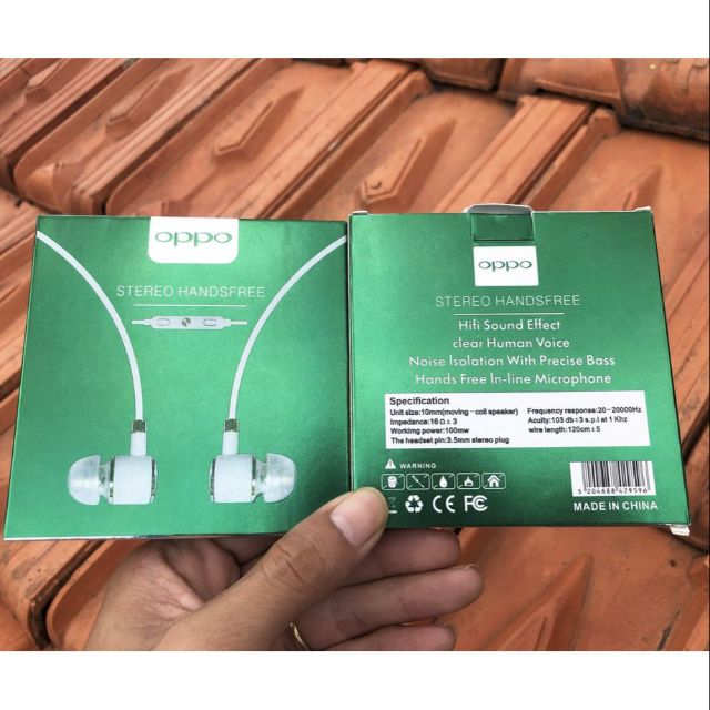 Tai Nghe OPPO Hộp Vuông