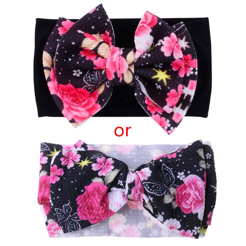 Khăn Turban Cỡ Lớn Thắt Nút Thời Trang Cho Bé Mới