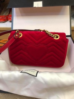 Gucci nhung size mini mới  99% , chuẩn Auth
