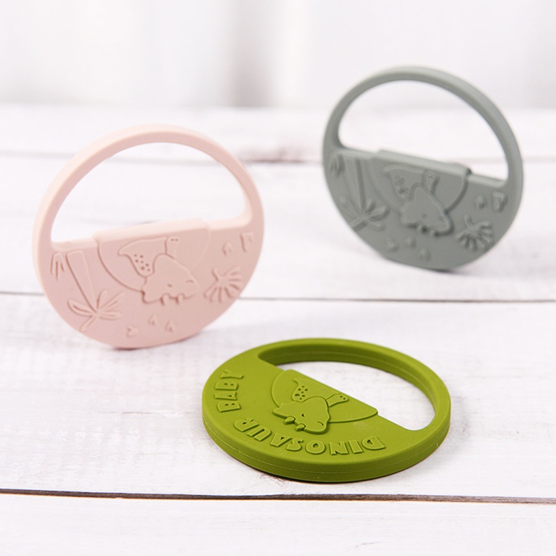 Vòng Tay Silicone Hình Khủng Long Đa Năng Cho Bé Ngậm Mọc Răng
