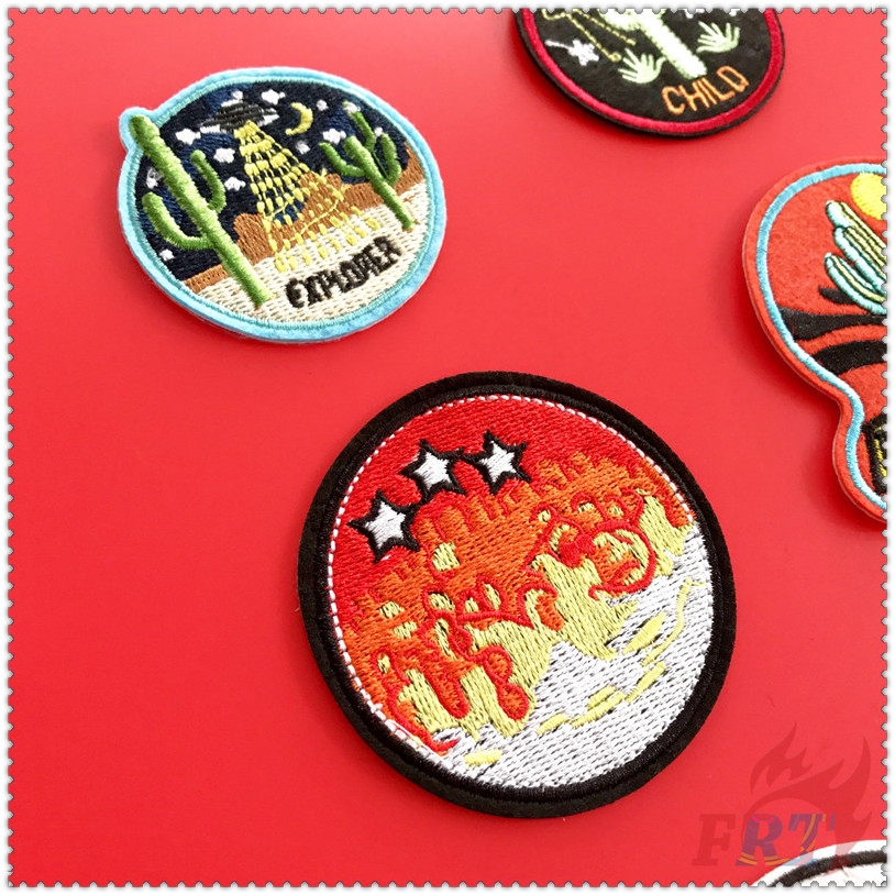 ✿ Sticker Ủi Thêu Hoạ Tiết Adventure Series 04 - Get Lost ✿ 1 Sticker Ủi Thêu Hình Huy Hiệu