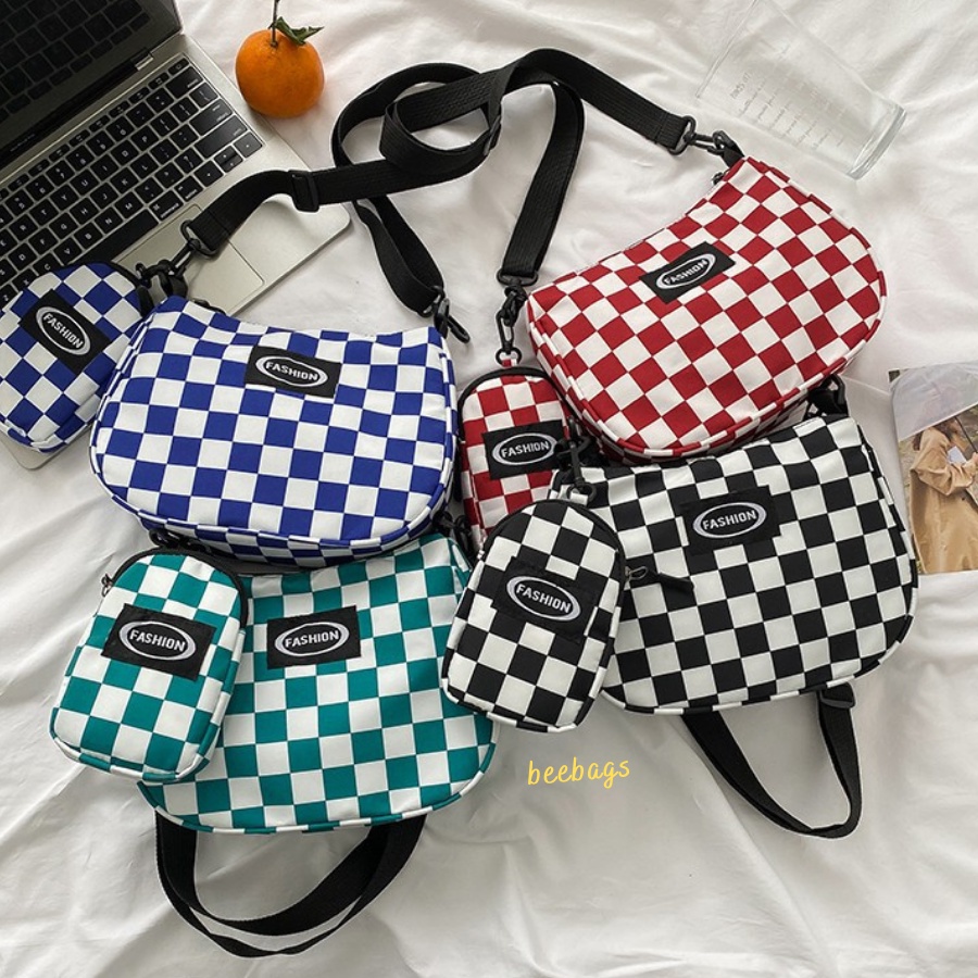 Túi Đeo Chéo Unisex Caro Cá Tính Hợp Nhiều Outfit Đi Chơi | TX30 | Túi Đeo Nam Cá Tính Phong Cách Hàn Quốc Dễ Phối Đồ
