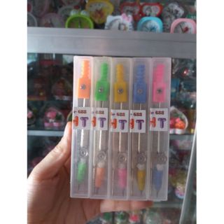 Compa đầu ngòi chì khúc