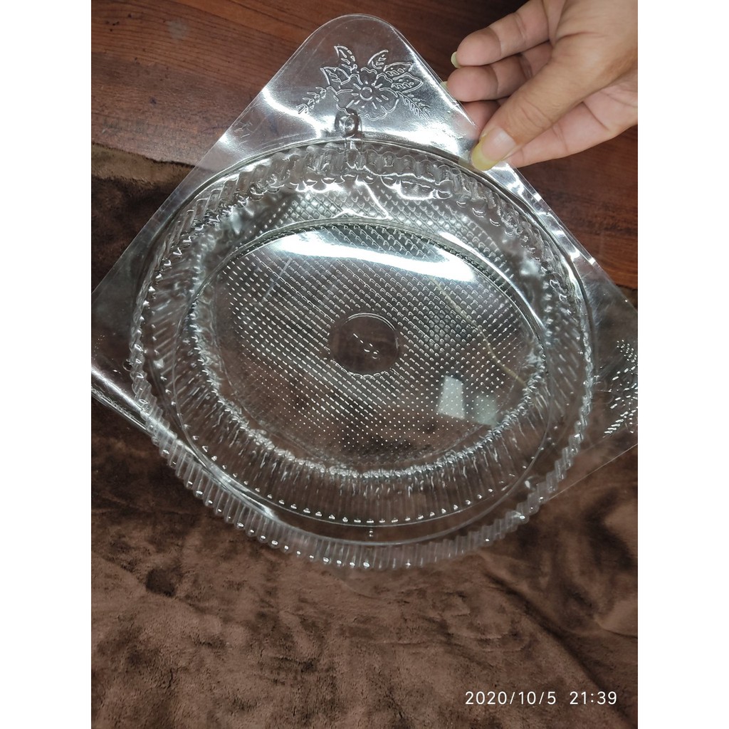 100 HỘP NHỰA H29 ĐỰNG BÁNH BÔNG LAN TRÒN H29, KÍCH THƯỚC 26 X 26 X 7 CM