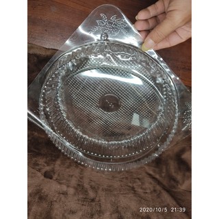 100 HỘP NHỰA  H29  ĐỰNG BÁNH BÔNG LAN TRÒN H29, KÍCH THƯỚC 26 X 26 X 7 CM