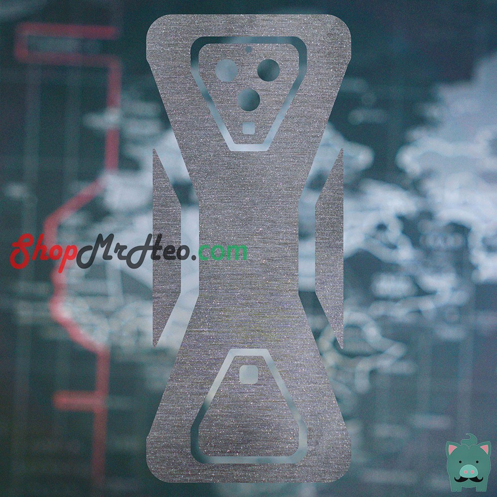 Skin Dán Mặt Sau Lưng Vân Nhôm BlackShark 3 - Black Shark 3 Pro - BlackShark 4 - BS 4 Pro