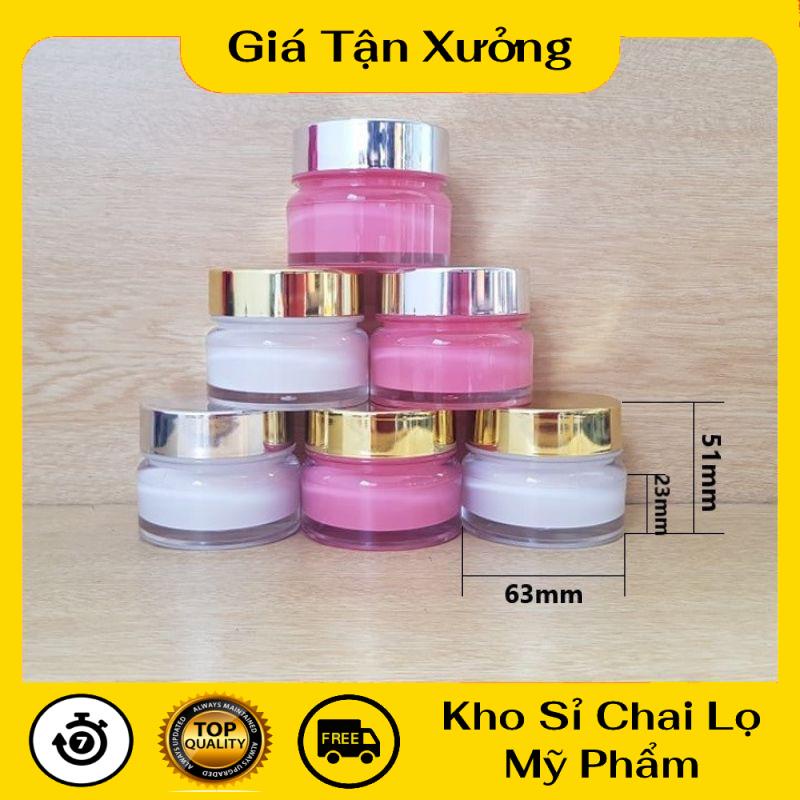Hũ Chiết Mỹ Phẩm ❤ TRÙM SỈ ❤ Hủ đựng kem Face cao cấp Q 20g , Hũ chiết mỹ phẩm , phụ kiện du lịch