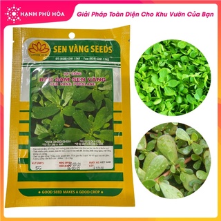 Gói 1gram hạt giống rau sam - sen vàng