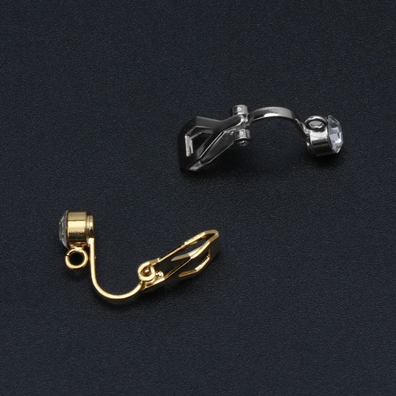 Sa Set 10 Kẹp Tai Hình Xoắn Ốc Tiện Lợi